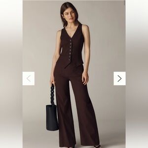 The Colette Magic Fabric Full-Length Pants by Maeve Anthropologie